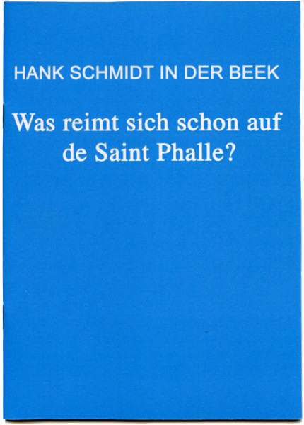 hankschmidtinderbeek PUBLICATIONS